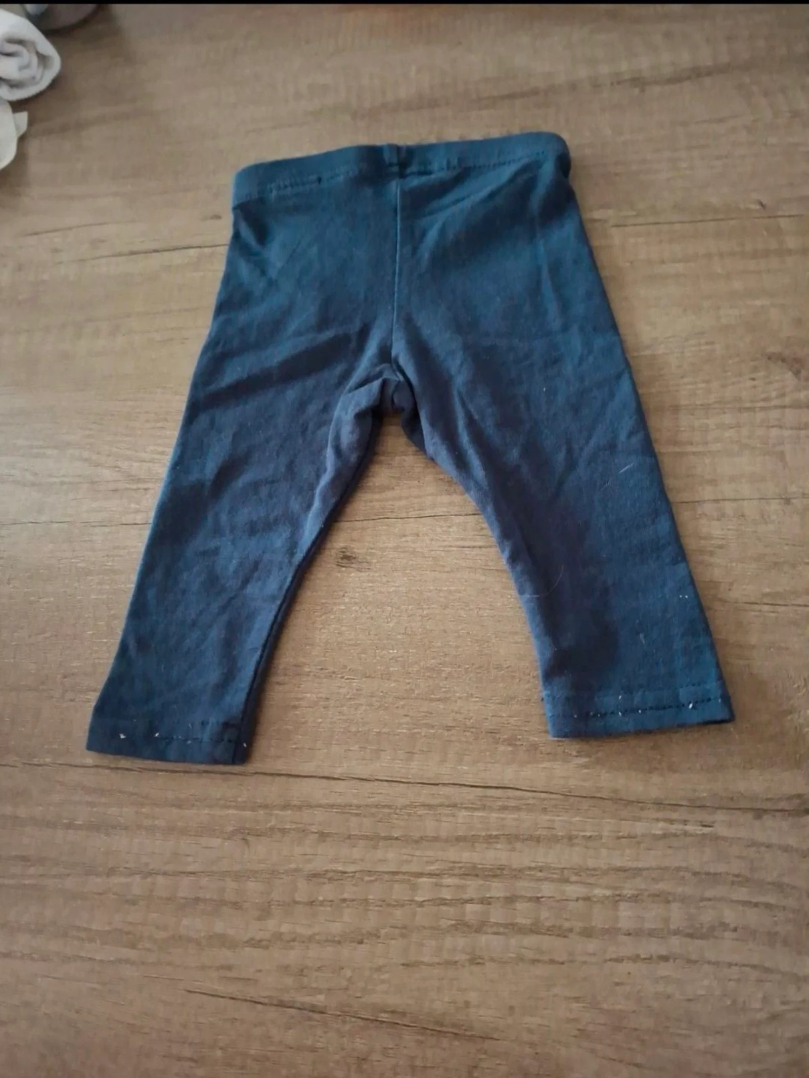 Meisjes legging blauw maat 62/68